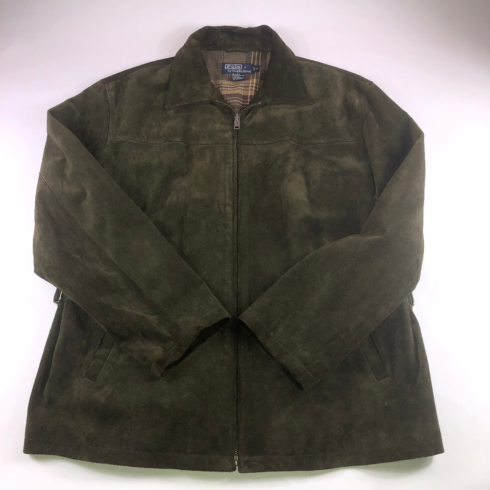 Mens Polo By Ralph Lauren Suede Jacket
